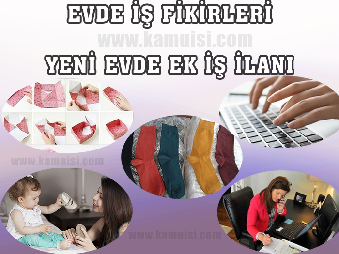 EVDE EK İŞ FİKİRLERİ